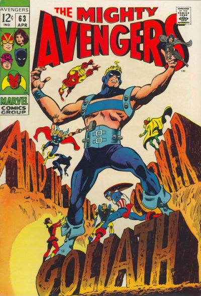 Avengers #63 (1969) Comic Books Avengers