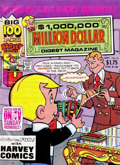 Richie Rich Million Dollar Digest #15 (1990) Comic Books Richie Rich Million Dollar Digest