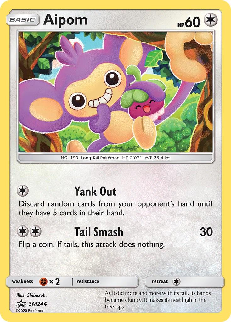 Aipom #SM244 Pokemon Promo