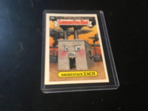 Smokestack ZACH #477b 1988 Garbage Pail Kids