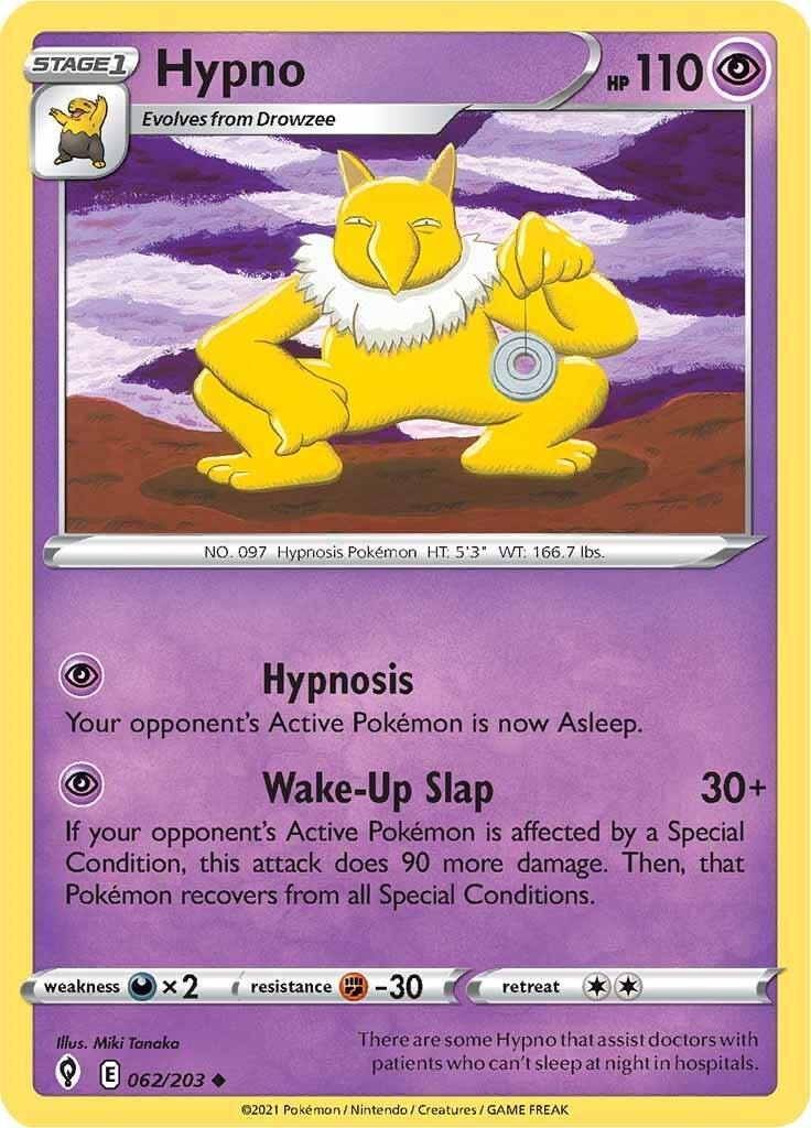 Hypno #62 Pokemon Evolving Skies