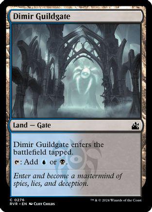 Dimir Guildgate #276 Magic Ravnica Remastered
