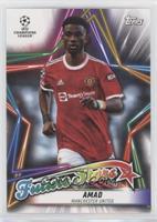 Amad #FS-14 Soccer Cards 2021 Topps Chrome UEFA Champions League Future Stars