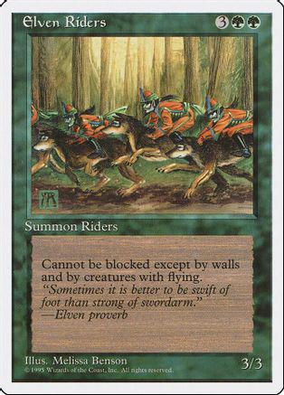 Elven Riders Magic 4th Edition
