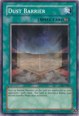 Dust Barrier AST-087 YuGiOh Ancient Sanctuary