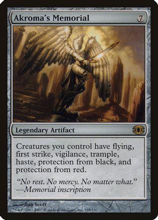 Akroma's Memorial Magic Future Sight