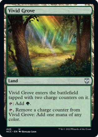 Vivid Grove #445 Magic New Capenna Commander