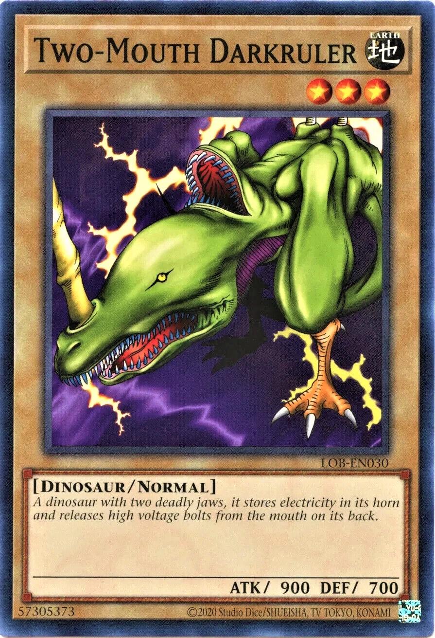 Two-Mouth Darkruler LOB-EN030 YuGiOh Legend of Blue Eyes White Dragon: 25th Anniversary