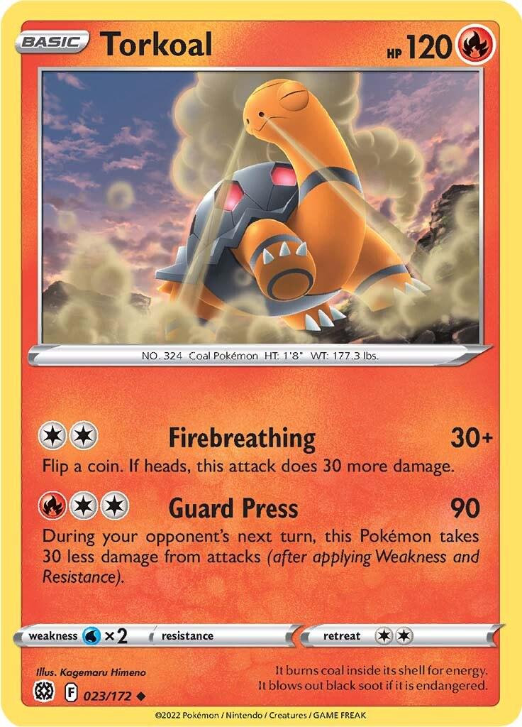 Torkoal #23 Pokemon Brilliant Stars