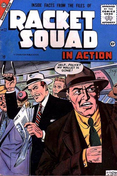 Racket Squad in Action #22 (1956) Comic Books Racket Squad in Action