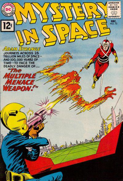 Mystery in Space #72 (1961) Comic Books Mystery in Space