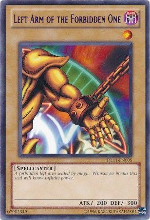 Left Arm of the Forbidden One DL11-EN005 YuGiOh Duelist League 2