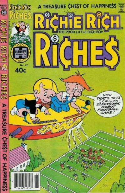Richie Rich Riches #47 (1980) Comic Books Richie Rich Riches