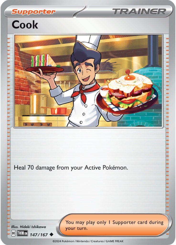Cook #147 Pokemon Twilight Masquerade