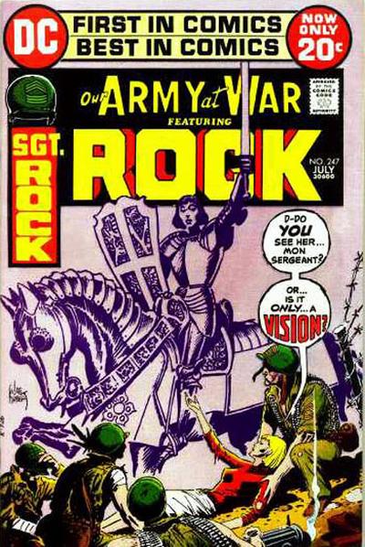 Our Army at War #247 (1972) Comic Books Our Army at War