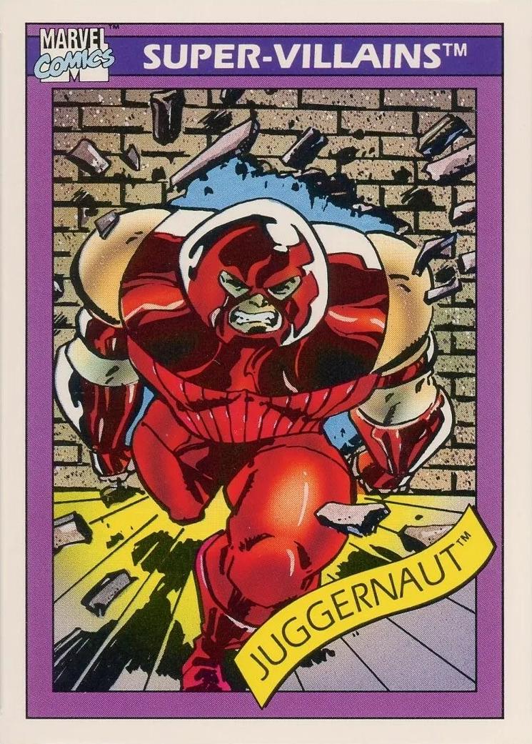 Juggernaut [Toy Biz] Marvel 1991 Universe