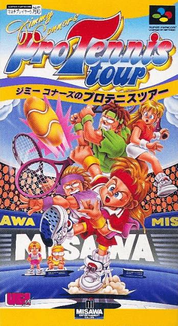 Jimmy Connors Pro Tennis Tour Super Famicom