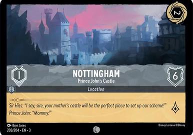 Nottingham - Prince John's Castle #203 Lorcana Into the Inklands