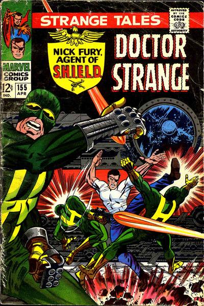 Strange Tales #155 (1967) Comic Books Strange Tales