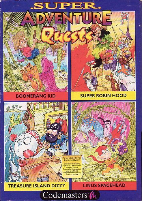 Super Adventure Quests PAL NES
