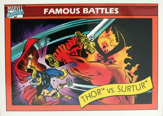 Thor vs. Surtur #91 Cover Art
