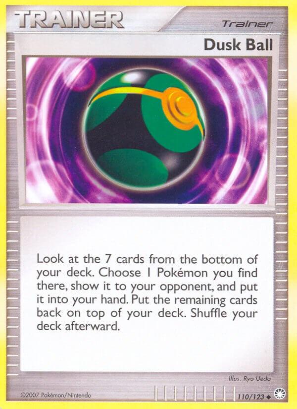 Dusk Ball #110 Pokemon Mysterious Treasures