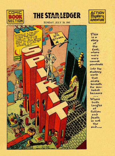 Spirit #7/20/1941 (1941) Comic Books Spirit