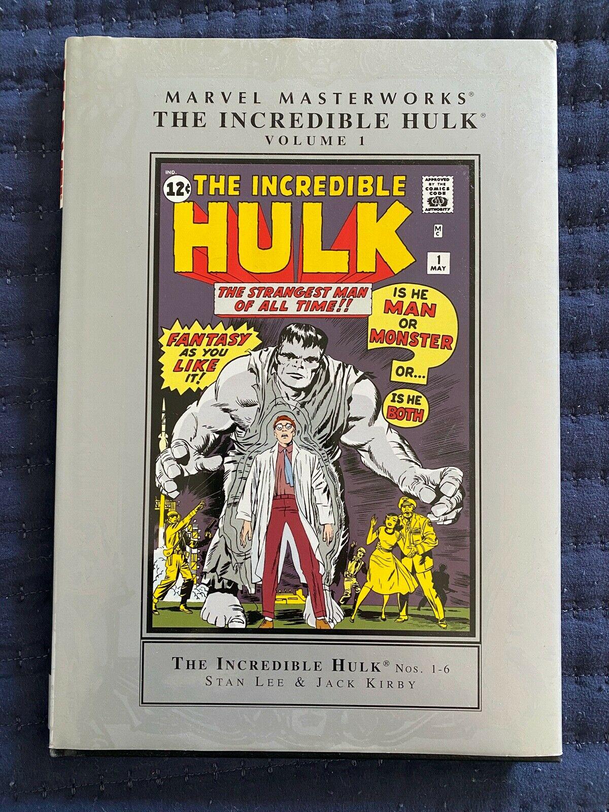 Marvel Masterworks: The Incredible Hulk #1 (2003) Comic Books Marvel Masterworks: Incredible Hulk