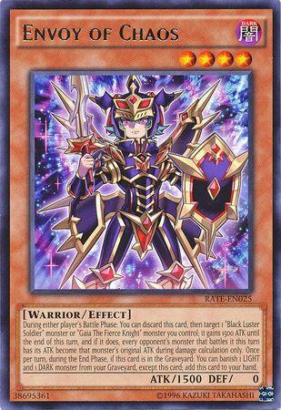 Envoy of Chaos RATE-EN025 YuGiOh Raging Tempest