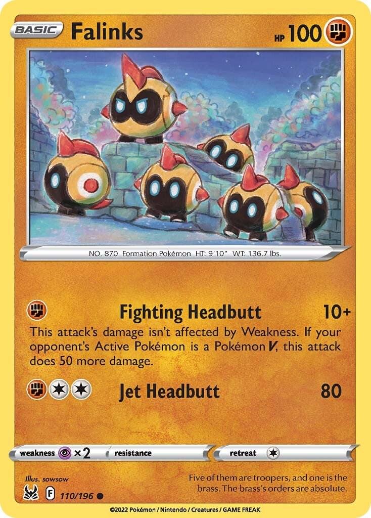 Falinks #110 Pokemon Lost Origin