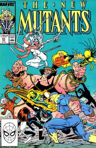New Mutants #65 (1988) Comic Books New Mutants