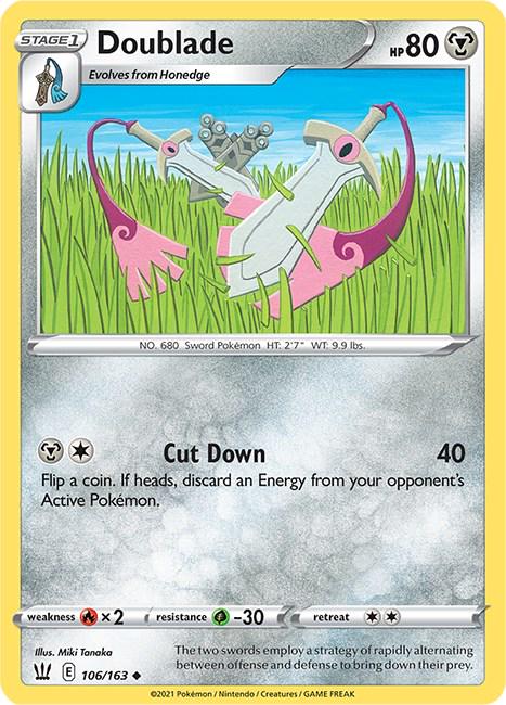 Doublade #106 Pokemon Battle Styles