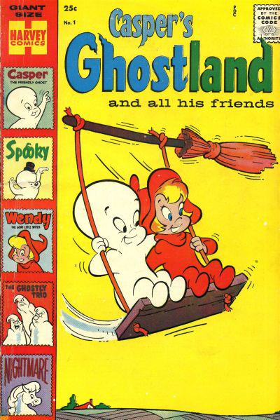 Casper's Ghostland #1 (1958) Comic Books Casper's Ghostland