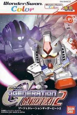 Sd Gundam GGeneration Gather Beat 2 WonderSwan Color