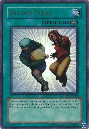 Snatch Steal DB1-EN021 YuGiOh Dark Beginning 1
