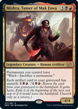 Mishra, Tamer of Mak Fawa #217 Magic Brother's War