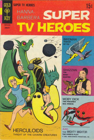 Hanna-Barbera Super TV Heroes #4 (1969) Comic Books Hanna-Barbera Super TV Heroes