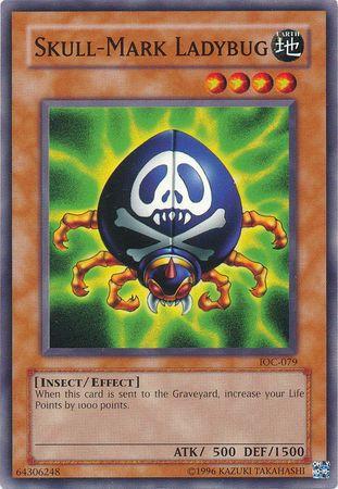 Skull-Mark Ladybug IOC-079 YuGiOh Invasion of Chaos