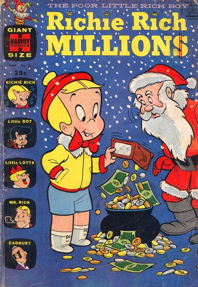 Richie Rich Millions #16 (1966) Comic Books Richie Rich Millions