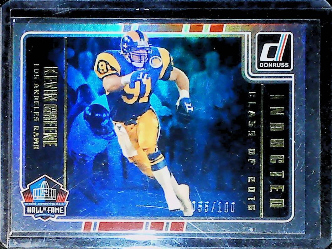 Kevin Green #3 Football Cards 2016 Panini Donruss Inducted Class of 2016