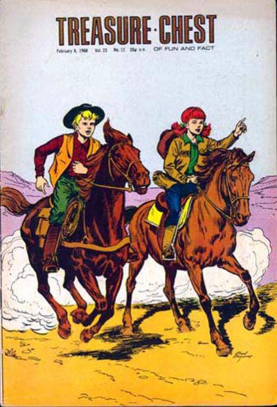 Treasure Chest of Fun and Fact #12 438 (1968) Comic Books Treasure Chest of Fun and Fact