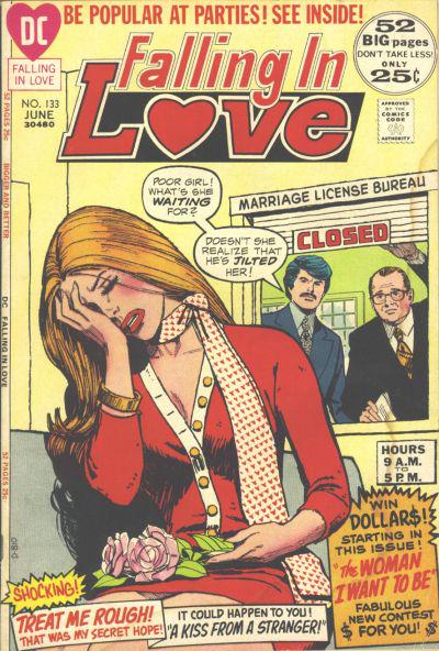 Falling in Love #133 (1972) Comic Books Falling In Love
