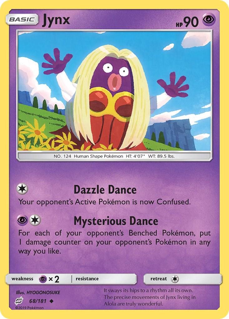 Jynx #68 Pokemon Team Up
