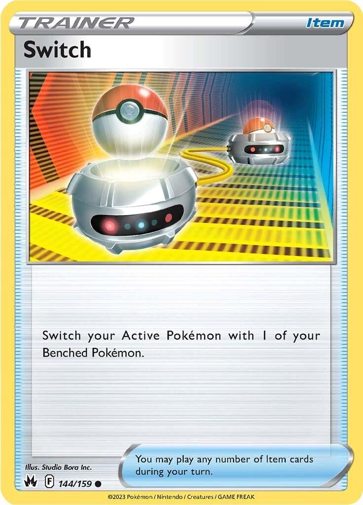 Switch #144 Pokemon Crown Zenith