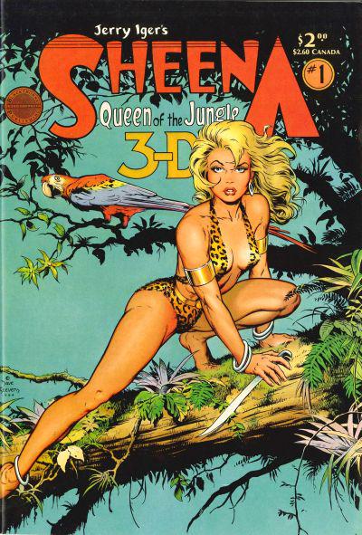 Sheena 3-D Special #1 (1985) Comic Books Sheena 3-D Special