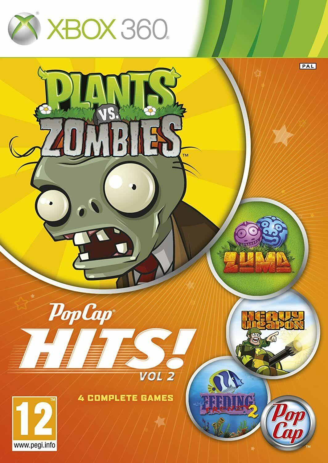 PopCap Hits Vol 2 PAL Xbox 360