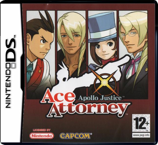 Ace Attorney Apollo Justice PAL Nintendo DS