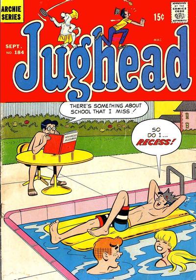Jughead #184 (1970) Comic Books Jughead
