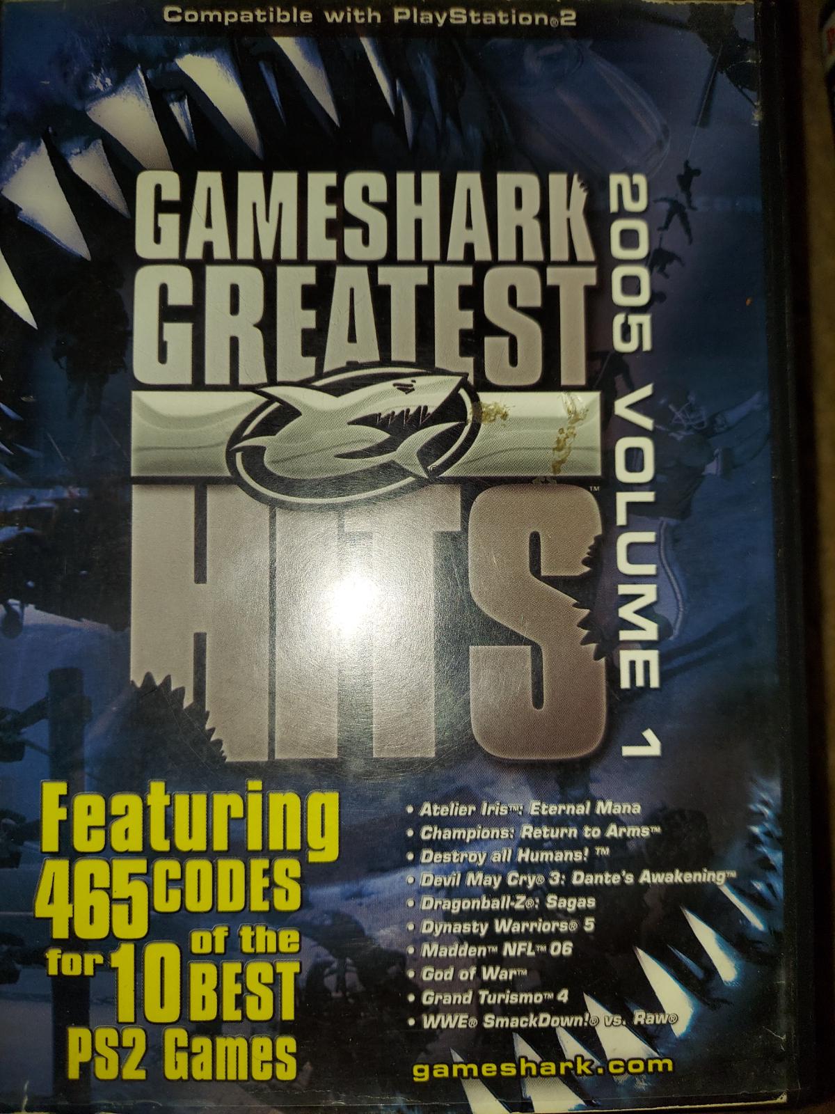 Gameshark Greatest Hits 2005 Volume 1 Playstation 2