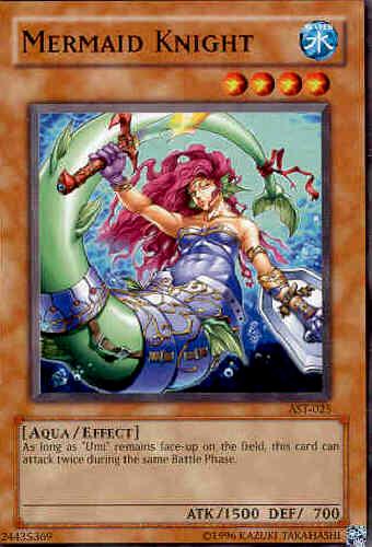 Mermaid Knight AST-025 YuGiOh Ancient Sanctuary
